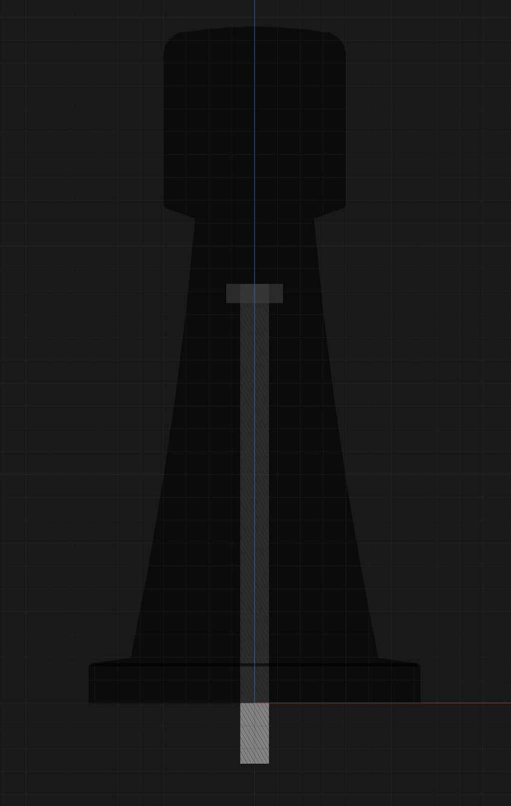 Soprano peg for Beechler Saxophone Stands