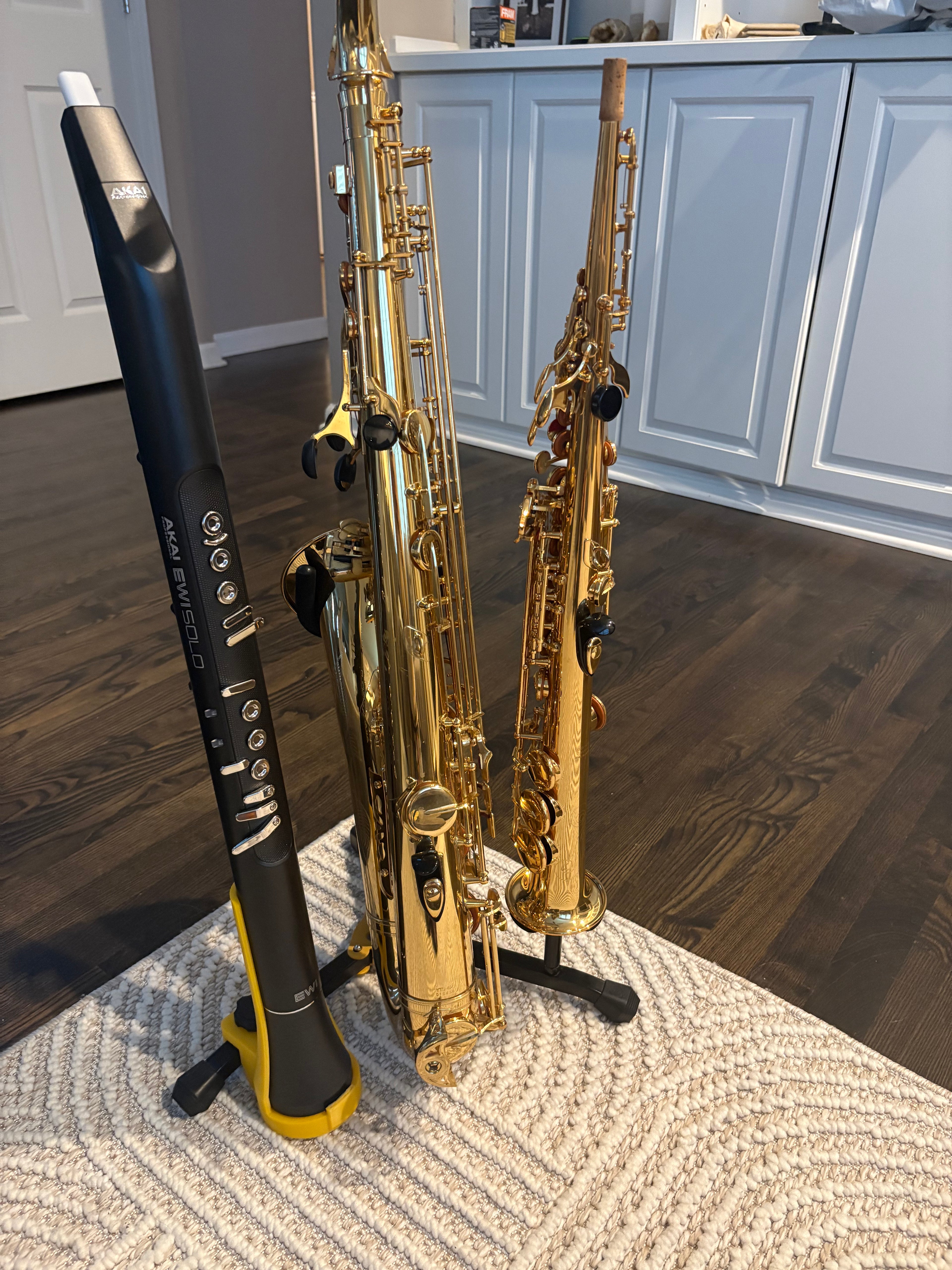 Akai EWI Solo - Hercules Stand Adapter